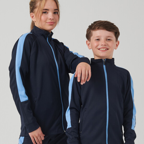 CLUB SHOP Finden and Hales Kids Knitted Tracksuit Top Thumbnail