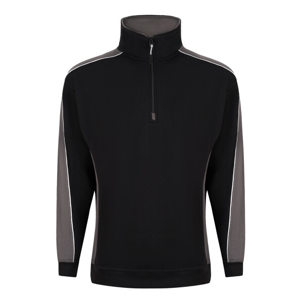 Avocet Two Tone 1/4 Zip Sweatshirt Thumbnail