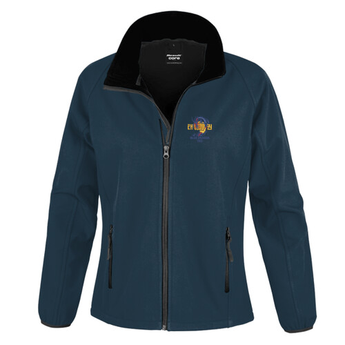 Blue Dragon TKD Softshell Jacket – Ladies Thumbnail